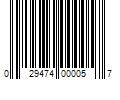 Barcode Image for UPC code 029474000057