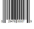 Barcode Image for UPC code 029476000079