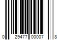 Barcode Image for UPC code 029477000078