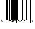 Barcode Image for UPC code 029477605105