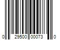 Barcode Image for UPC code 029500000730