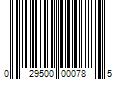 Barcode Image for UPC code 029500000785