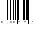 Barcode Image for UPC code 029500267621