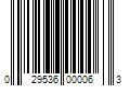 Barcode Image for UPC code 029536000063