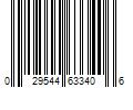 Barcode Image for UPC code 029544633406