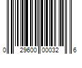 Barcode Image for UPC code 029600000326