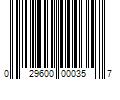 Barcode Image for UPC code 029600000357