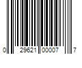 Barcode Image for UPC code 029621000077