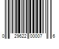 Barcode Image for UPC code 029622000076