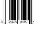 Barcode Image for UPC code 029623000051