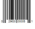 Barcode Image for UPC code 029630000051