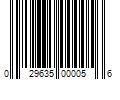 Barcode Image for UPC code 029635000056