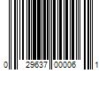 Barcode Image for UPC code 029637000061