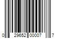 Barcode Image for UPC code 029652000077