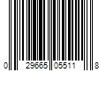 Barcode Image for UPC code 029665055118