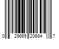 Barcode Image for UPC code 029665206947