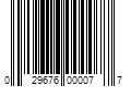 Barcode Image for UPC code 029676000077