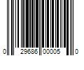 Barcode Image for UPC code 029686000050