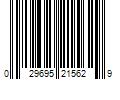 Barcode Image for UPC code 029695215629