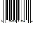 Barcode Image for UPC code 029695217944