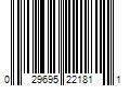 Barcode Image for UPC code 029695221811