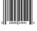 Barcode Image for UPC code 029695245404