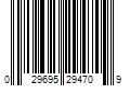 Barcode Image for UPC code 029695294709