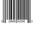 Barcode Image for UPC code 029695420900