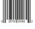 Barcode Image for UPC code 029700000622