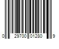 Barcode Image for UPC code 029700012809