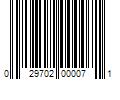 Barcode Image for UPC code 029702000071