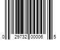 Barcode Image for UPC code 029732000065