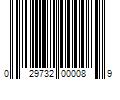 Barcode Image for UPC code 029732000089