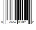 Barcode Image for UPC code 029757000422