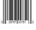 Barcode Image for UPC code 029757007513