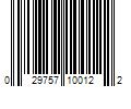 Barcode Image for UPC code 029757100122