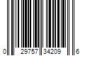 Barcode Image for UPC code 029757342096