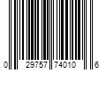 Barcode Image for UPC code 029757740106