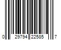 Barcode Image for UPC code 029794225857