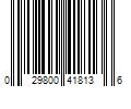 Barcode Image for UPC code 029800418136