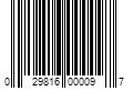 Barcode Image for UPC code 029816000097