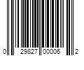 Barcode Image for UPC code 029827000062