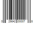 Barcode Image for UPC code 029842000078