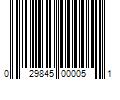 Barcode Image for UPC code 029845000051