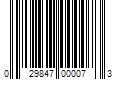 Barcode Image for UPC code 029847000073