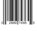 Barcode Image for UPC code 029858743655