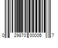 Barcode Image for UPC code 029870000057