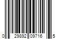 Barcode Image for UPC code 029892097165