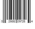 Barcode Image for UPC code 029892097264