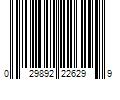 Barcode Image for UPC code 029892226299